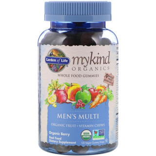Garden of Life, MyKind Organics, Men's Multi, Organic Berry, 120 Gummy Exp 01/12/2022