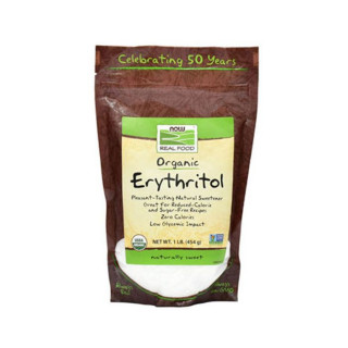 Organic Erythritol Now Foods 454 g