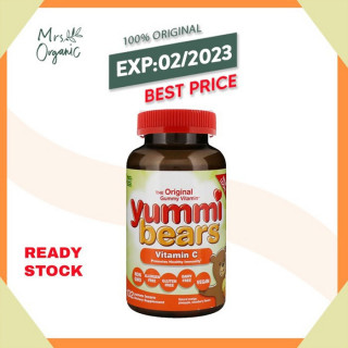 YUMMI BEARS Vitamin C 132 gummies- imun daya tahan tubuh anak sariawan