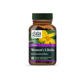 Gaia Herbs Women's Libido, Vegan Liquid Capsules, 60 Caps