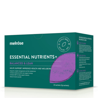 Melrose - Essential Nutrients- Balanced & Lean - 30 Sachets