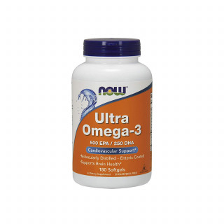 NOW Foods - Ultra Omega-3 500 EPA/250 DHA - 180 Sgels