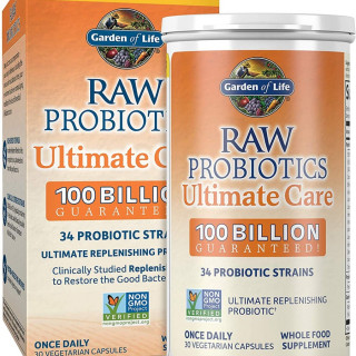 GARDEN OF LIFE Probiotic Ultimate Care 100 Billion 30 caps