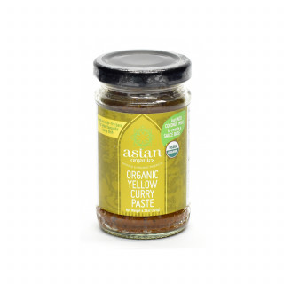 Organic Yellow Curry Paste Asian Organics 120 g