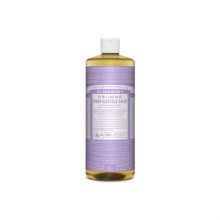  Lavender Pure Castile Liquid Soap Dr. Bronner's 946 ml