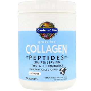 Garden of Life collagen beauty unflavored, 560 g