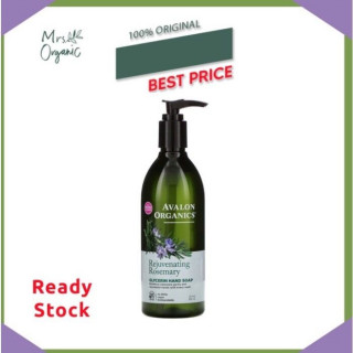 Avalon Organics Glycerin Hand Soap Rejuvenating Rosemary 12 oz 355 ml