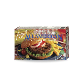 All American Veggie Burger Amy's Kitchen Frozen 284 g
