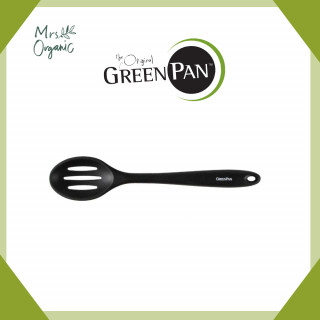 GREENPAN Silicone Slotted Spoon Black