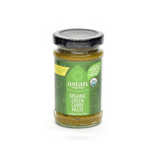 Organic Green Curry Paste Asian Organics 120 g
