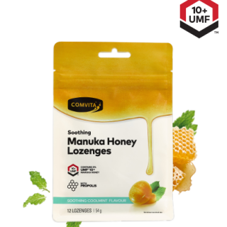 Comvita, Manuka Honey Lozenges Coolmint, 12 Loz