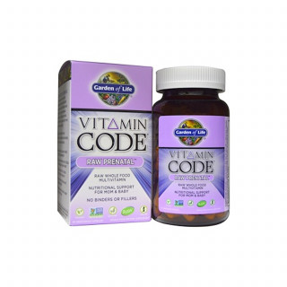 Garden of Life - Vitamin Code Raw Prenatal 90ct CAPSULES