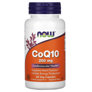 CoQ10 200mg NOW 60 VCaps