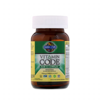 Garden of Life - Vitamin Code Raw K-Complex 60ct CAPSULES