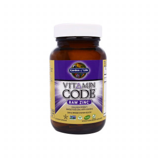 Garden of Life - Vitamin Code Raw Zinc 60ct CAPSULES 