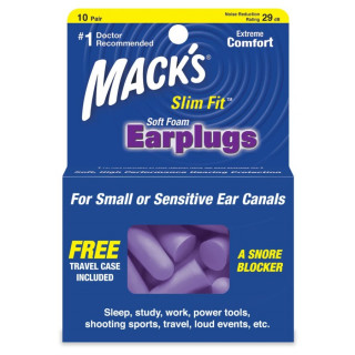 Mack's - Slim Fit Soft Foam Ear Plug - 10 Pairs