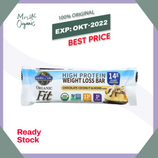 GARDEN OF LIFE Weight Loss Bar Choco Coconut Almond 55g - snack diet