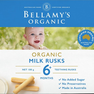 Bellamy's Organic Milk Rusks 6 months +