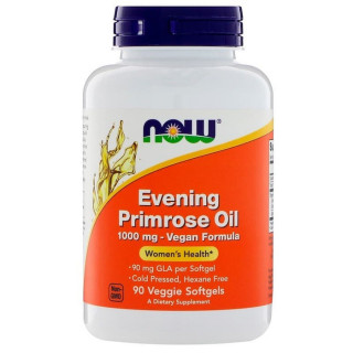 Now Foods, Evening Primrose Oil, 1,000 mg, 90 Veggie Softgels