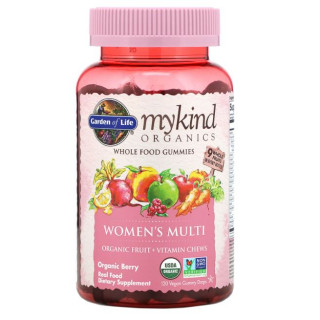 Garden of Life - mykind Organics, Women's Multi, Organic Berry, 120 Gummies Exp 01/11/2022