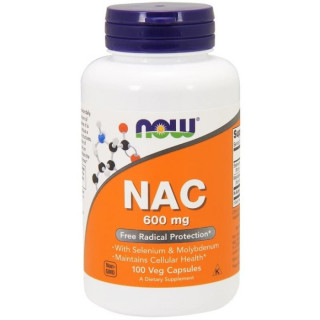 NOW NAC 600 mg 100 Vegcaps