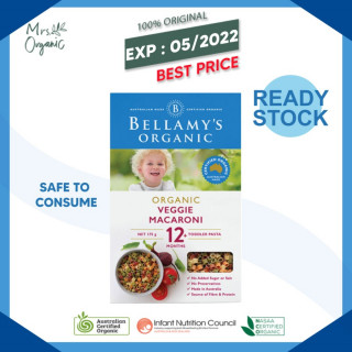 Bellamy's Organic Veggie Macaroni 175 g