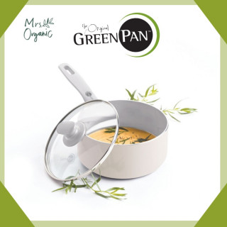 GreenPan Delight Cream White Cvd Saucepan 18 cm/2.13 L